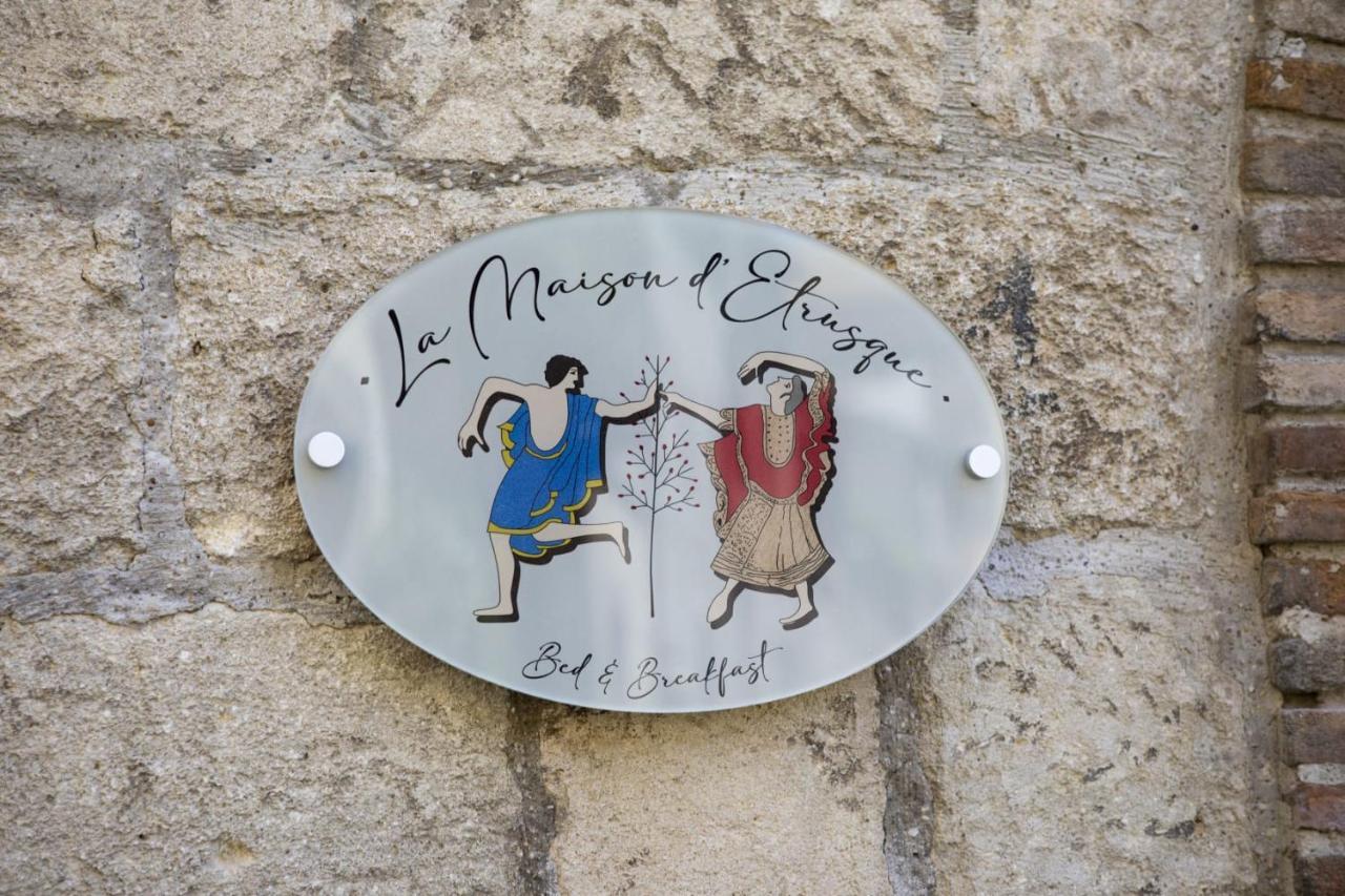 La Maison D'Etrusque Bed and Breakfast Tarquinia Exterior foto